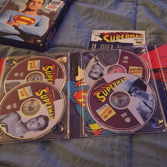 REDUCED!! 6 full seasons of The Adventures of Superman. - Picture 2 of 12